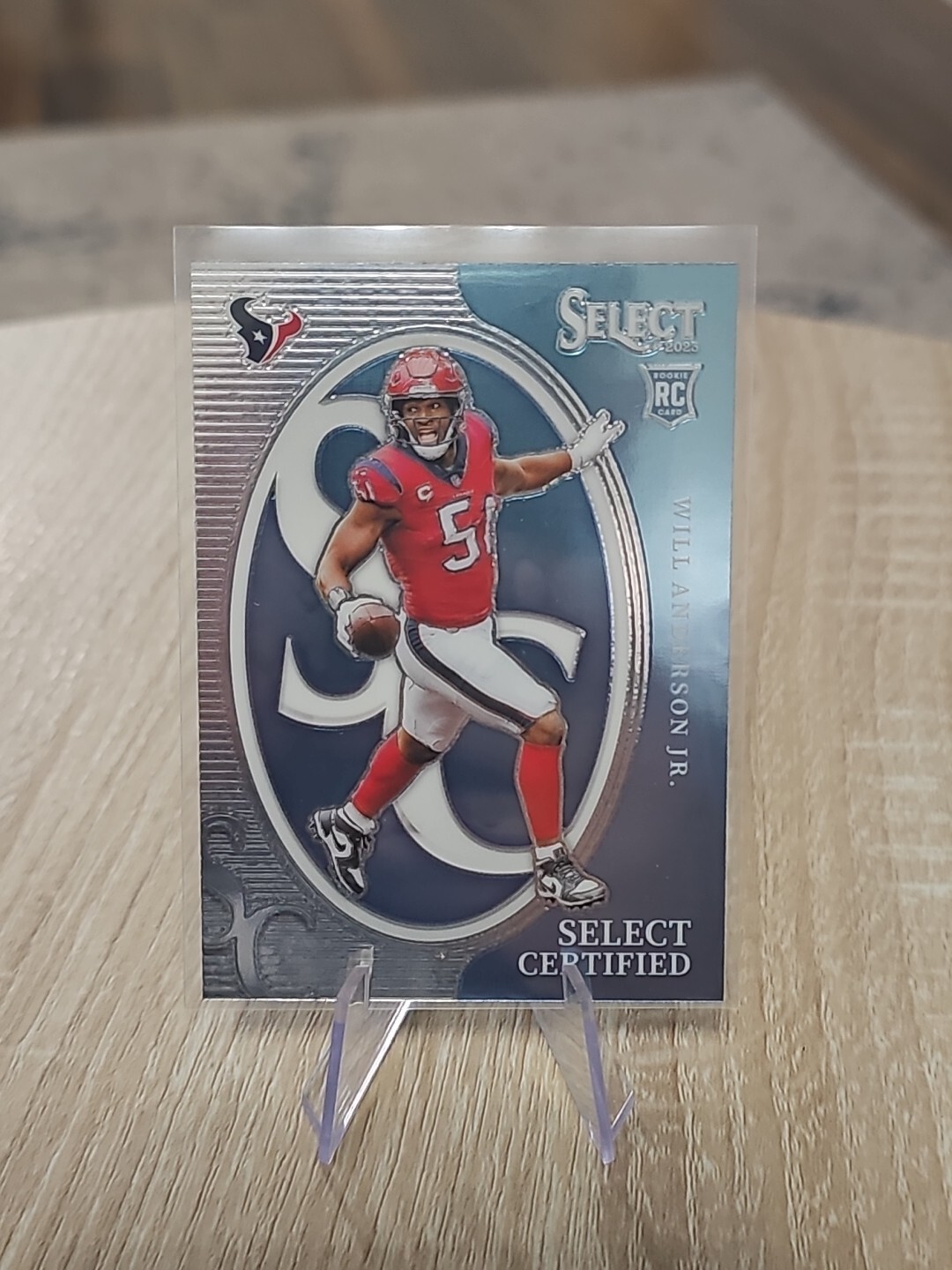 Will Anderson Jr. Certified Rookie RC 2023 Select Card #CRO-WAN Houston Texans