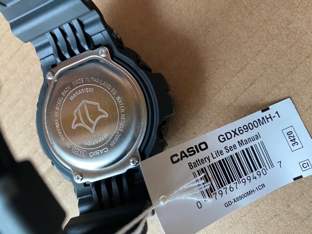 Casio G-shock Gdx6900mh-1er Maharishi Limited Edition Camo Wrist