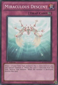 Miraculous Descent - SDLS-EN037 - Common - 1st Edition x3 - Lightly Played
