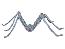 Giant Grey Spider Halloween Prop Decor Yard Outdoor Haunted Scary Party Decor