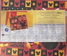 MICKEY  THE GANG,Done W/One Assortment 12 x 10pc Creative Memories  Disney  Card