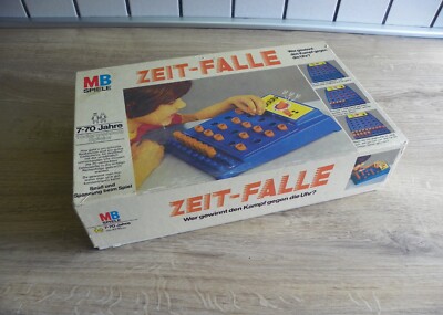 VTG altes spiel ZEIT-FALLE Milton Bradley GmbH W.Germany 1977 sehr guter Zustand