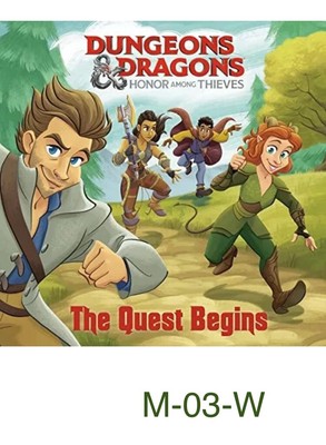 The Quest Begins (Dungeons & Dragons: Honor Among Thieves) - With Bonus Poster