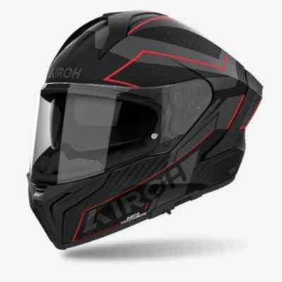 Airoh Matryx Sentinel Red Matt Full Face Helmet Size L