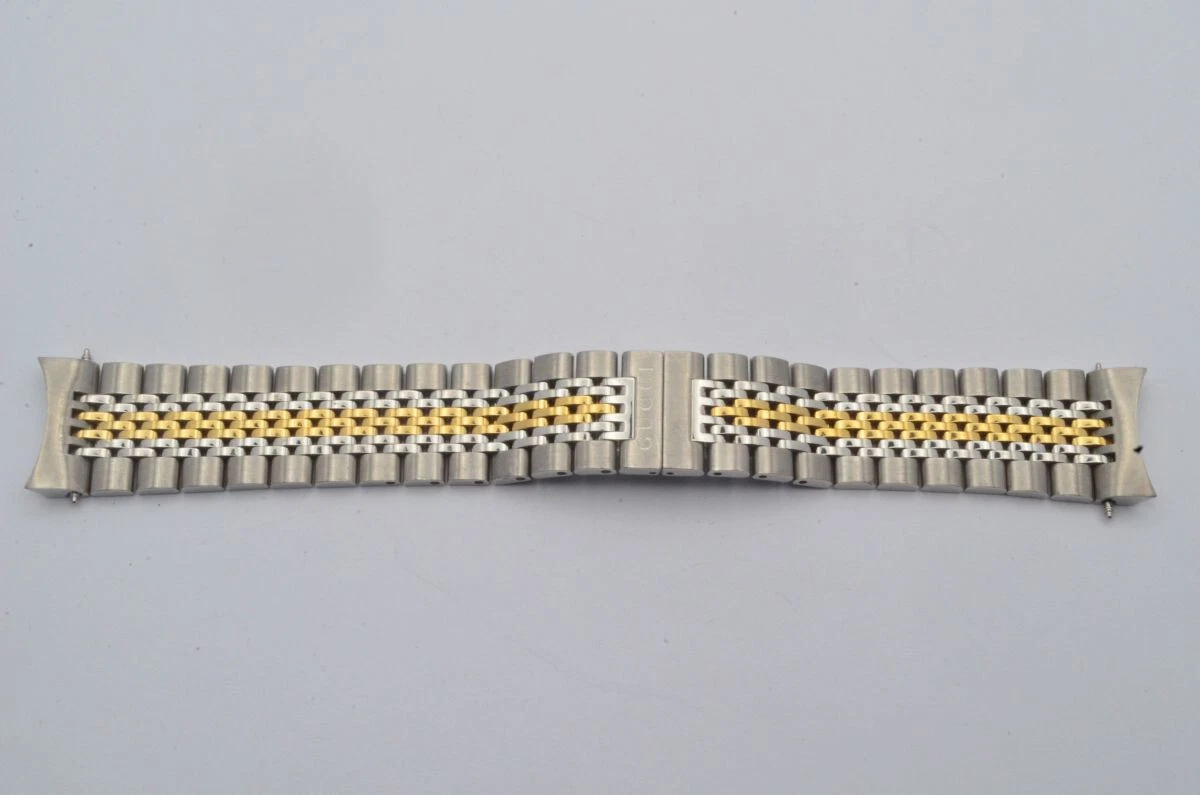 BRACELET HOMME GUCCI G TIMELESS ACIER/OR 20 MM BRACELET OR JAUNE 2