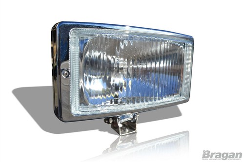 Roof Bar + LEDs + Spot Lights For Scania 4 Series Topline Cab Truck Stainless - Picture 4 of 8