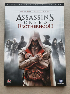 Assassins Creed Brotherhood Guide, Piggyback Interactive (map poster included)