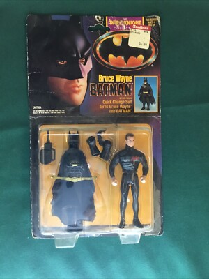 Vintage 1990 Kenner Batman The Dark Knight Collection Bruce Wayne Figure
