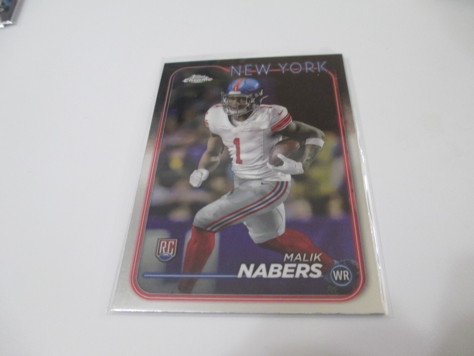 Malik Nabers Topps Chrome #205 Base