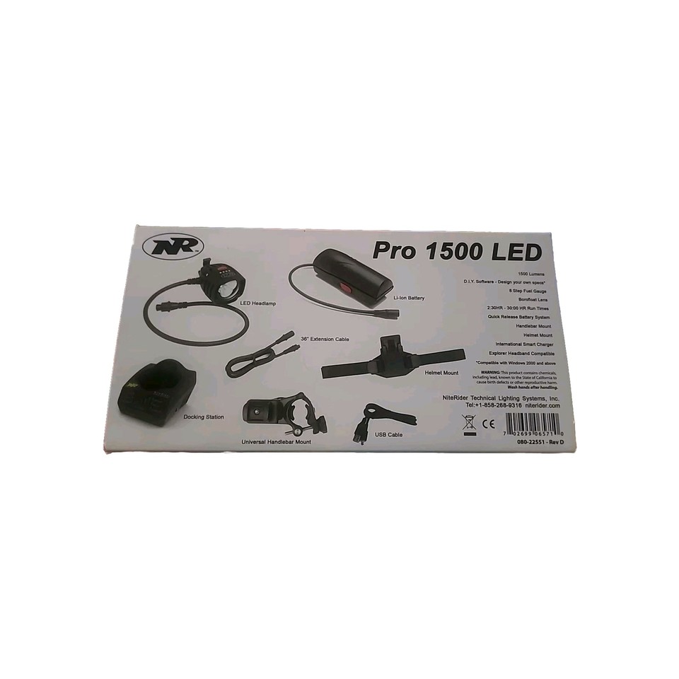 Ensemble de phares de vélo avant et arrière Supercycle, 30 lumens