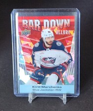 2023-24 Upper Deck Allure Bar Down  Red #BD-8 Kirill Marchenko  /99