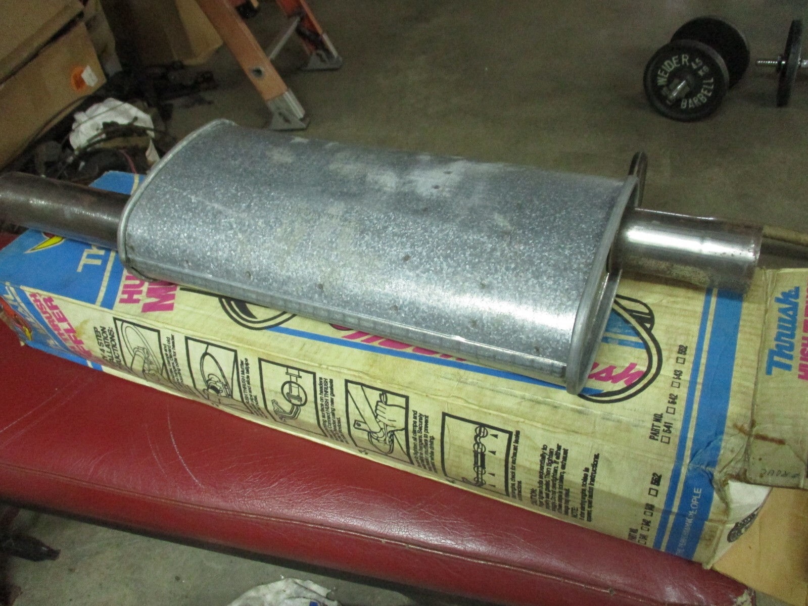 vintage thrush muffler nib eBay