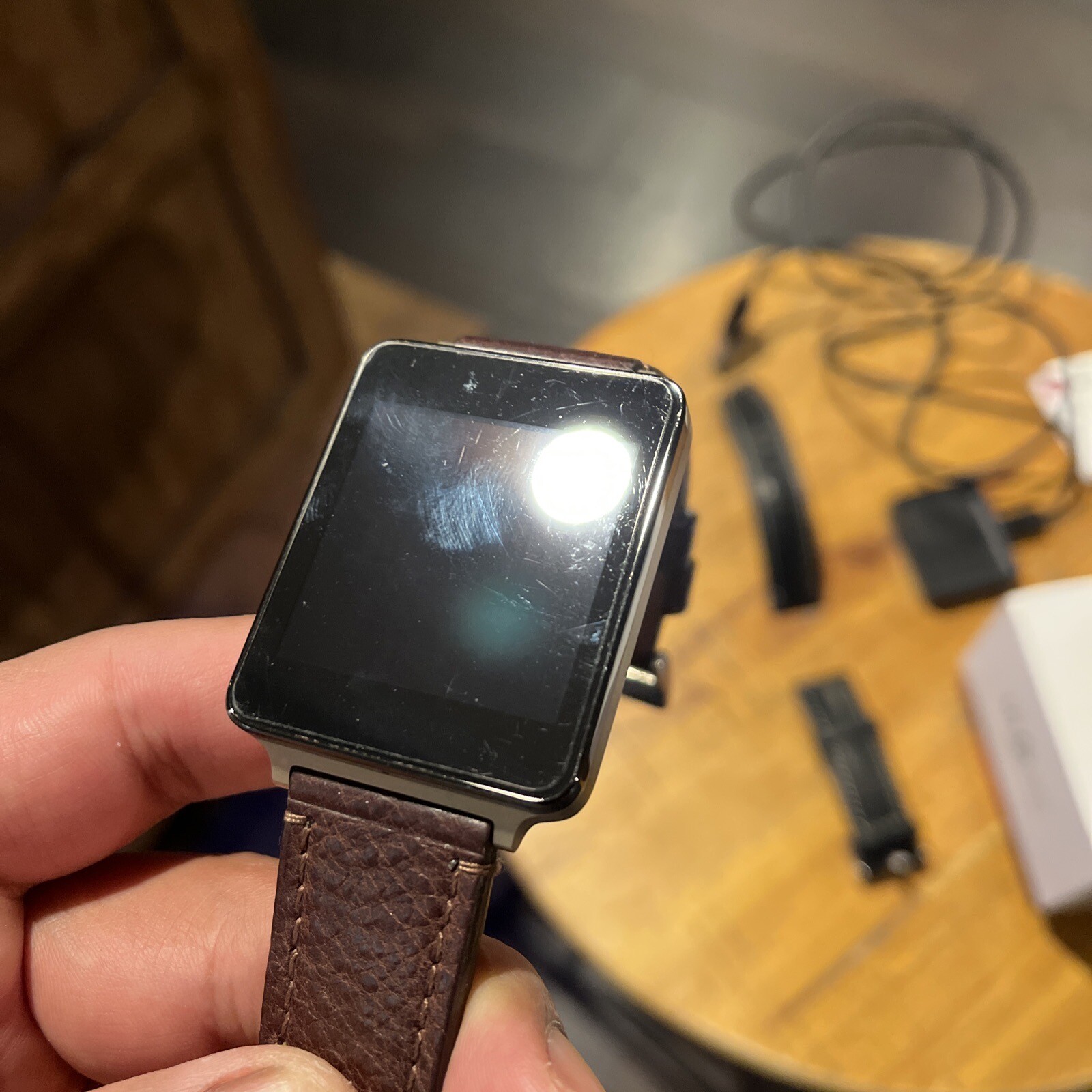 LG LG-W100 G Android Smartwatch White
