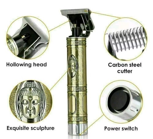 TAGLIACAPELLI PROFESSIONALE REGOLA BARBA RASOIO ELETTRICO SUPER ZERO 0mm - Foto 2 di 4