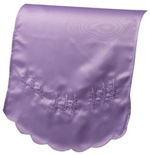 Flower Chairback Antimacassar Fern Sofa Furniture Protector Scalloped Napery