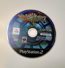 Clock Tower 3 for Sony Playstation 2. DISC ONLY. Rare Capcom Horror. Tested.