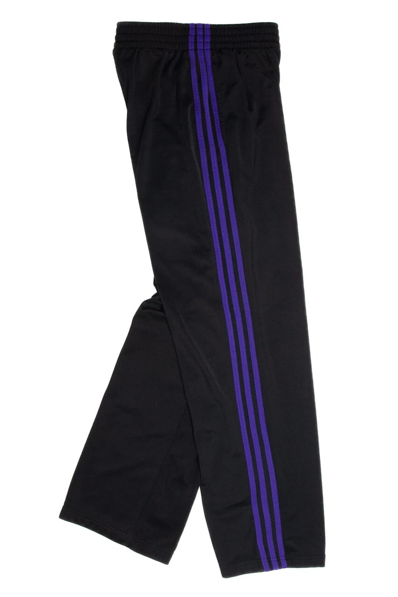 purple adidas track pants