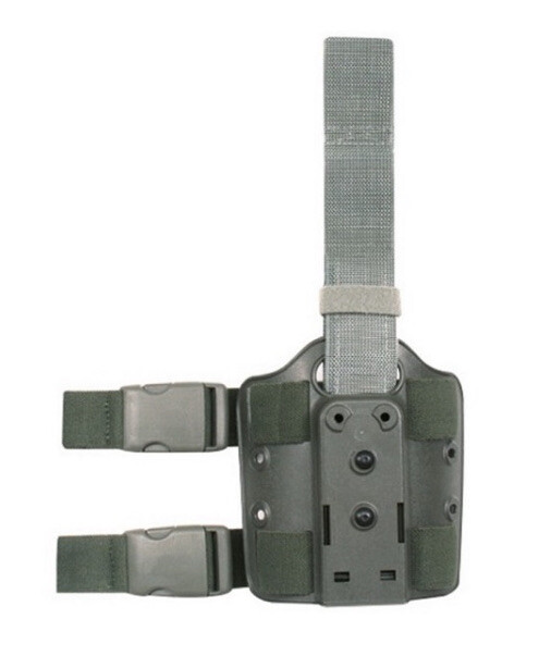 個人装備 SAFARILAND 6004 DOUBLE STRAP LEG SHROUD SAFARILAND SHROUD Leg Holster GREEN Double Strap 6004 | eBay