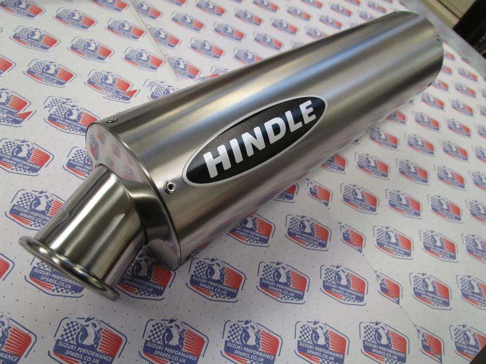 Sistema de escape trasero Suzuki GSXR750 85-87. Sistema completo, stock del Reino Unido. Foto 2 de 4