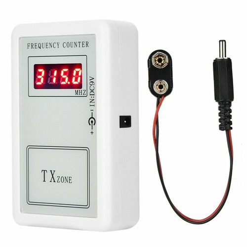 " Meter Counter Tester Tool Frequency 250-450Mhz Remote Control For Garage Door - Picture 7 of 12