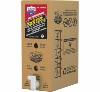 Lucas Synthetic SxS Multi-Purpose Gearcase And Differential Fluid 6 Gal. 18052