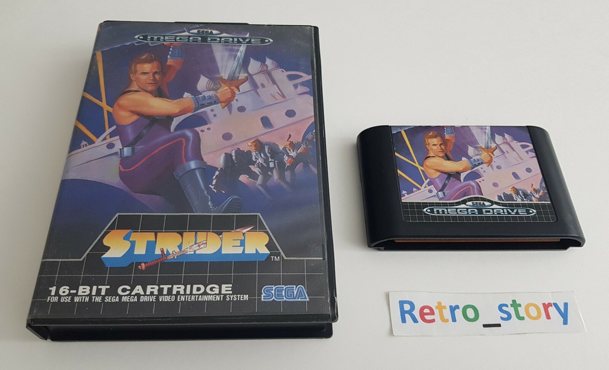 STRIDER COMPLET BOÎTE NOTICE SEGA MEGADRIVE PAL EURO