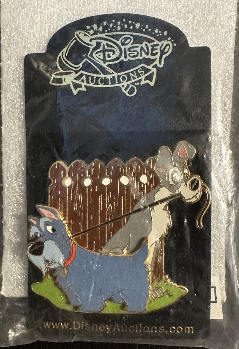 Disney Auctions Lady Tramp わんわん物語　ピンバッジ Disney Auctions Lady Tramp わんわん物語ピンバッジ