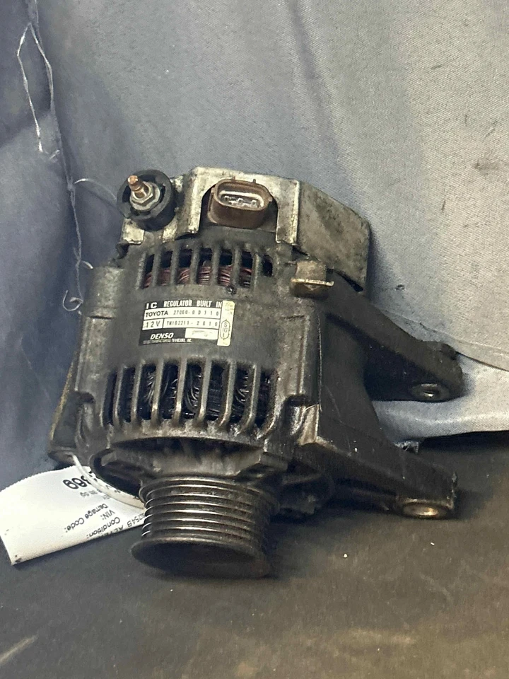 Fits 2003-08 PONTIAC VIBE Alternator (opt LV6) oem:2706022040 Foto 4 de 4