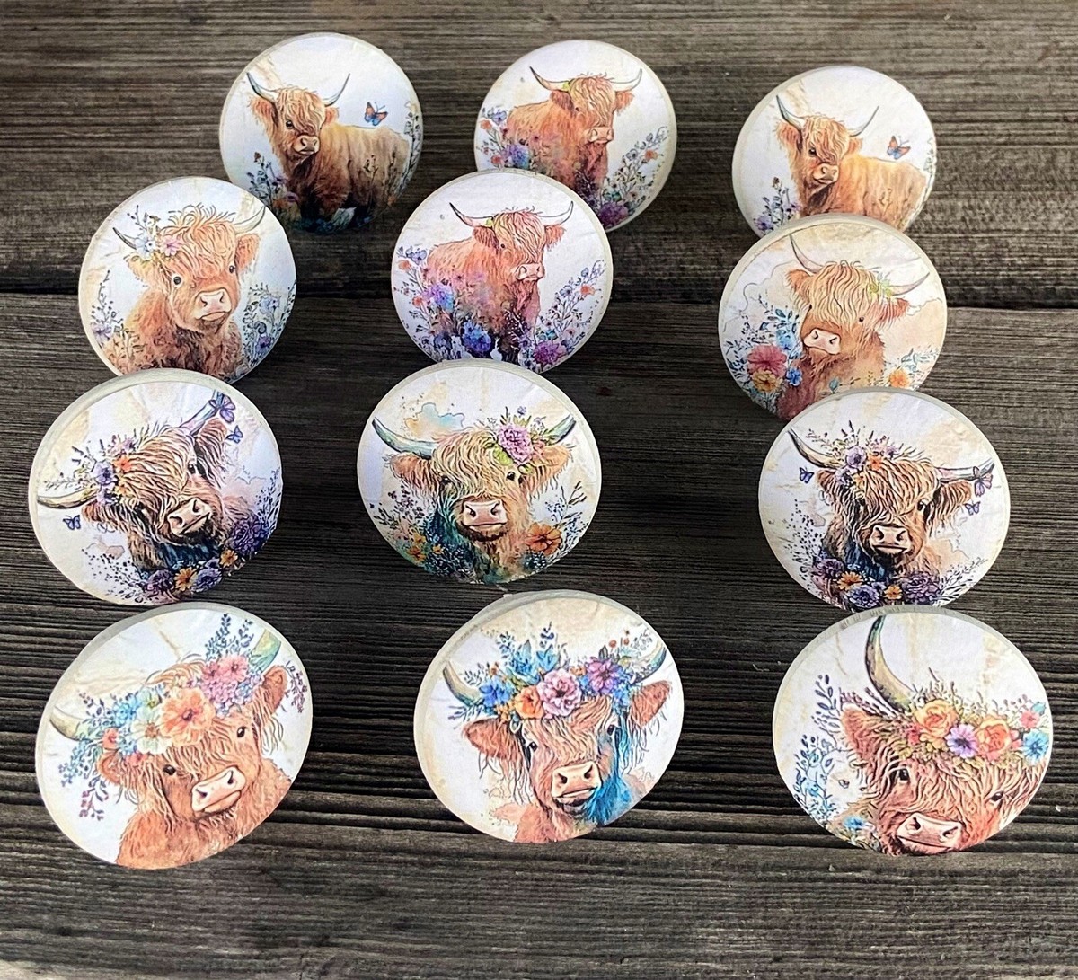 Baby Pig Ceramic Drawer Knob / Cabinet Pull - Farm Animal Themed Hardware For Kitchen Or Nursery