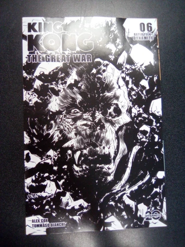 Kong The Great War #6 Cover D 1:10 Lee Line Art Variant Comic Book First Print