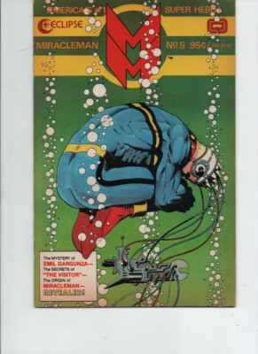 Miracleman #5 (ECLIPSE 1986) Alan Moore -ORIGIN-VF+