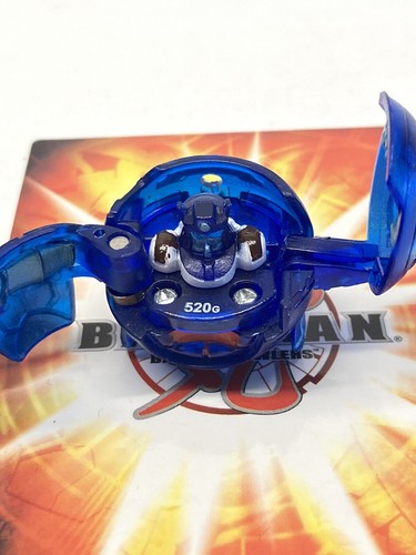 Bakugan Battle Brawlers Gorem Translucent Blue Aquos With Card 520G - 第 5/8 張圖片