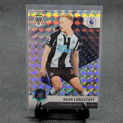 Carte Panini Prizm EPL 2024 #67 Sean Longstaff (Newcastle) - Breakaway Silver