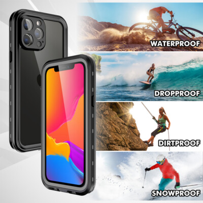 Life Waterproof Dust/ShockProof Case Cover Fr iPhone 16 15 14 Plus 13 12 Pro Max