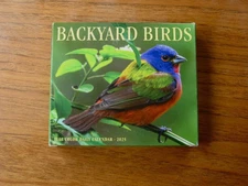Backyard Birds Full Color Daily Calendar 2025 - Willow Creek Press