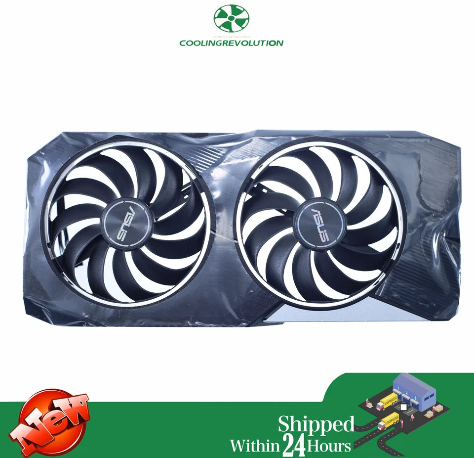 95MM Graphics card fan for ASUS DUAL RTX 3060 Ti RTX 3070 Shell and fan - Image 2 of 2