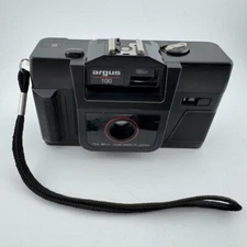 Argus 100 35mm Vintage Rangefinder Point & Shoot Camera WORKS