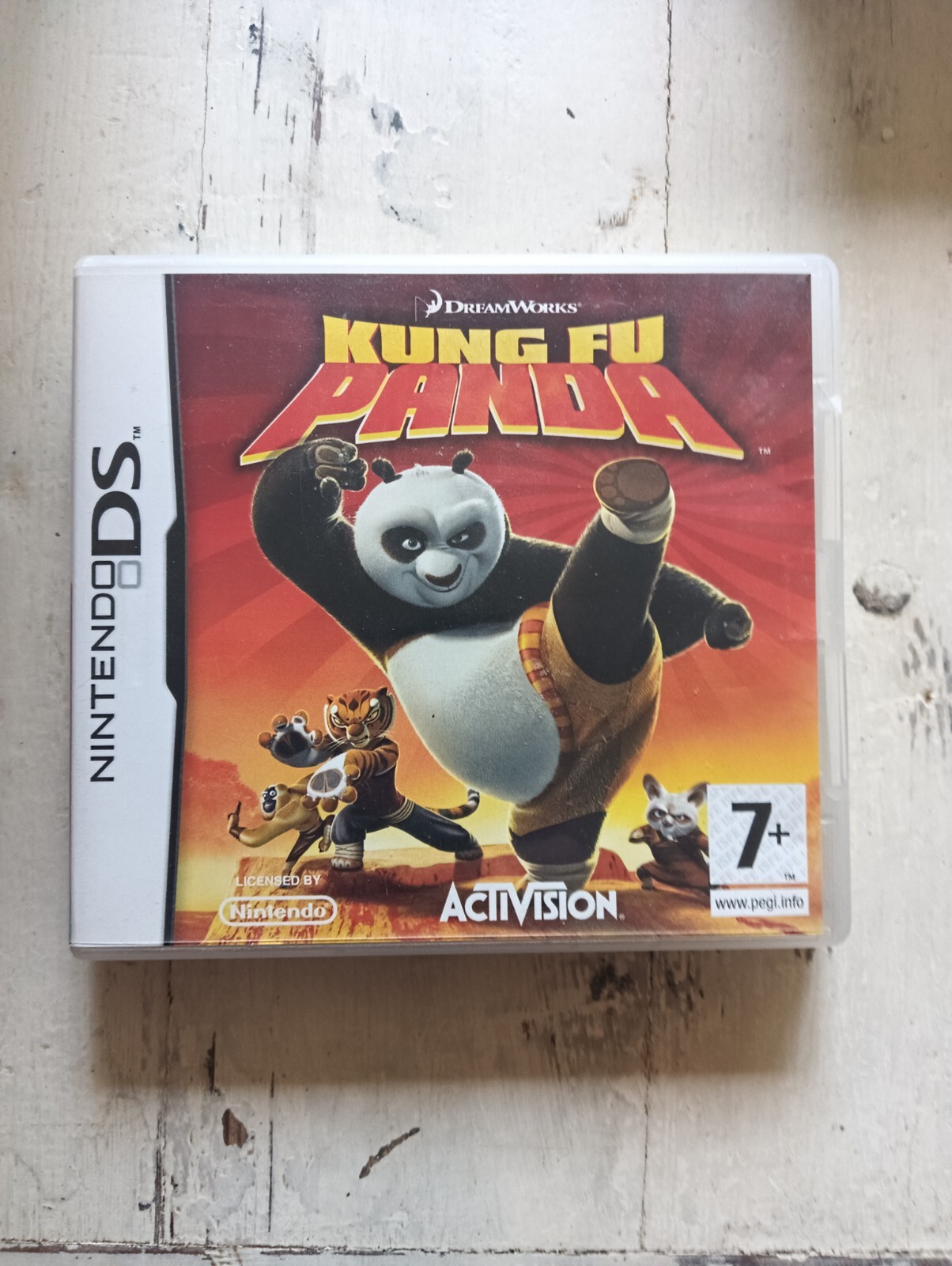 NINTENDO DS KUNG FU PANDA ACTIVISION DREAMWORKS WITH MANUAL NTR-YKFP-UKV