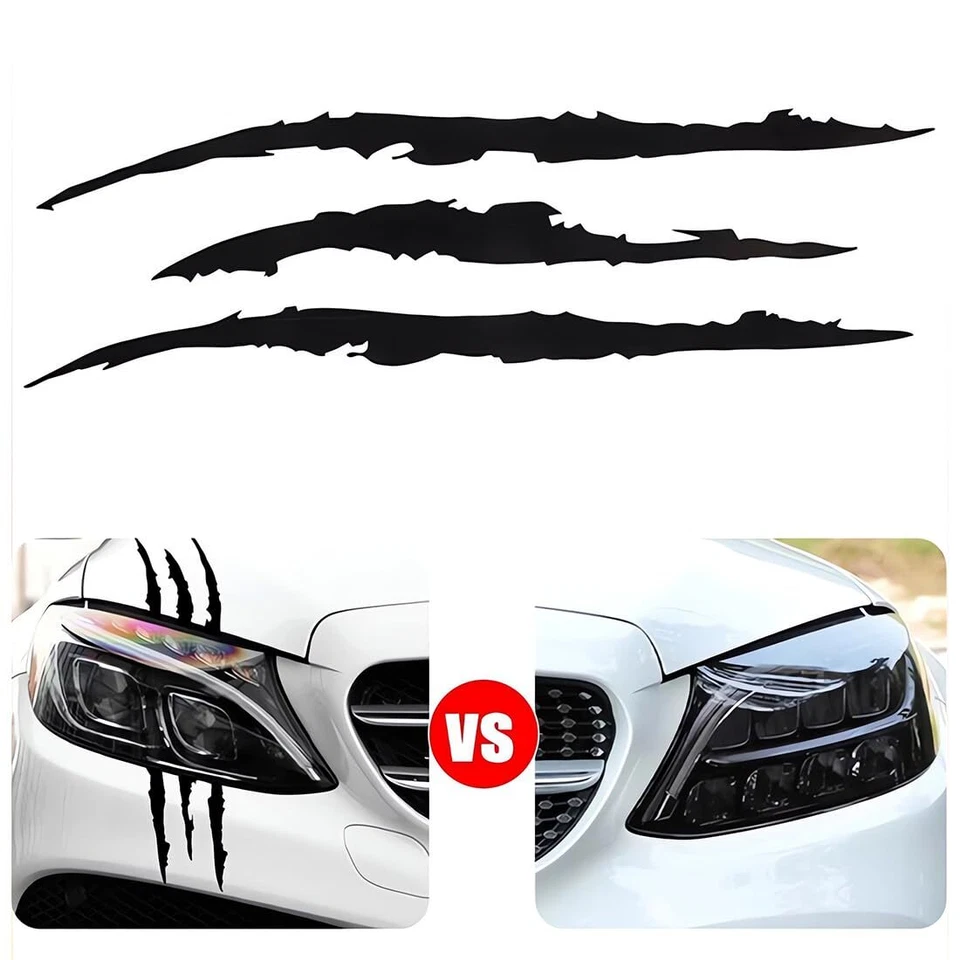 2 Stück Monster Klaue Aufkleber Kralle Aufkleber Auto Monster Klaue Kratzer M... - Bild 3 von 4