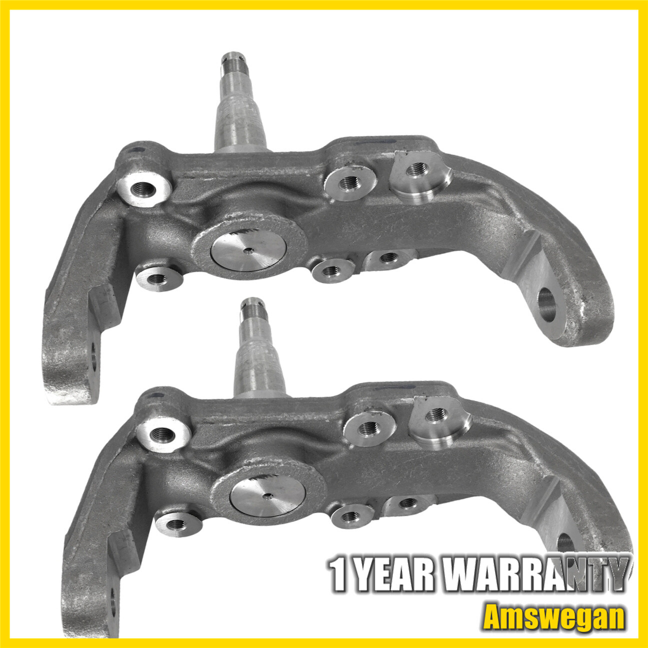 2x Disc Brake 2" Drop Spindles For Chevy Bel Air TRI5 1955 1956 1957