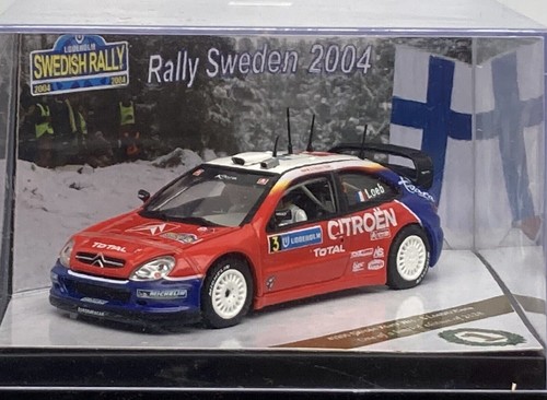 1/43 Vitesse 43205 Ltd Ed Citroen Xsara WRC 2004 Sweden #3 Loeb & Elena Neu - Bild 4 von 5