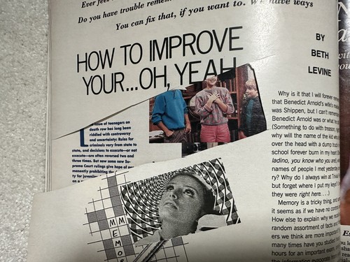 January 1989 Seventeen Magazine FASHION GETS REAL/Patrick Dempsey - Picture 17 of 24