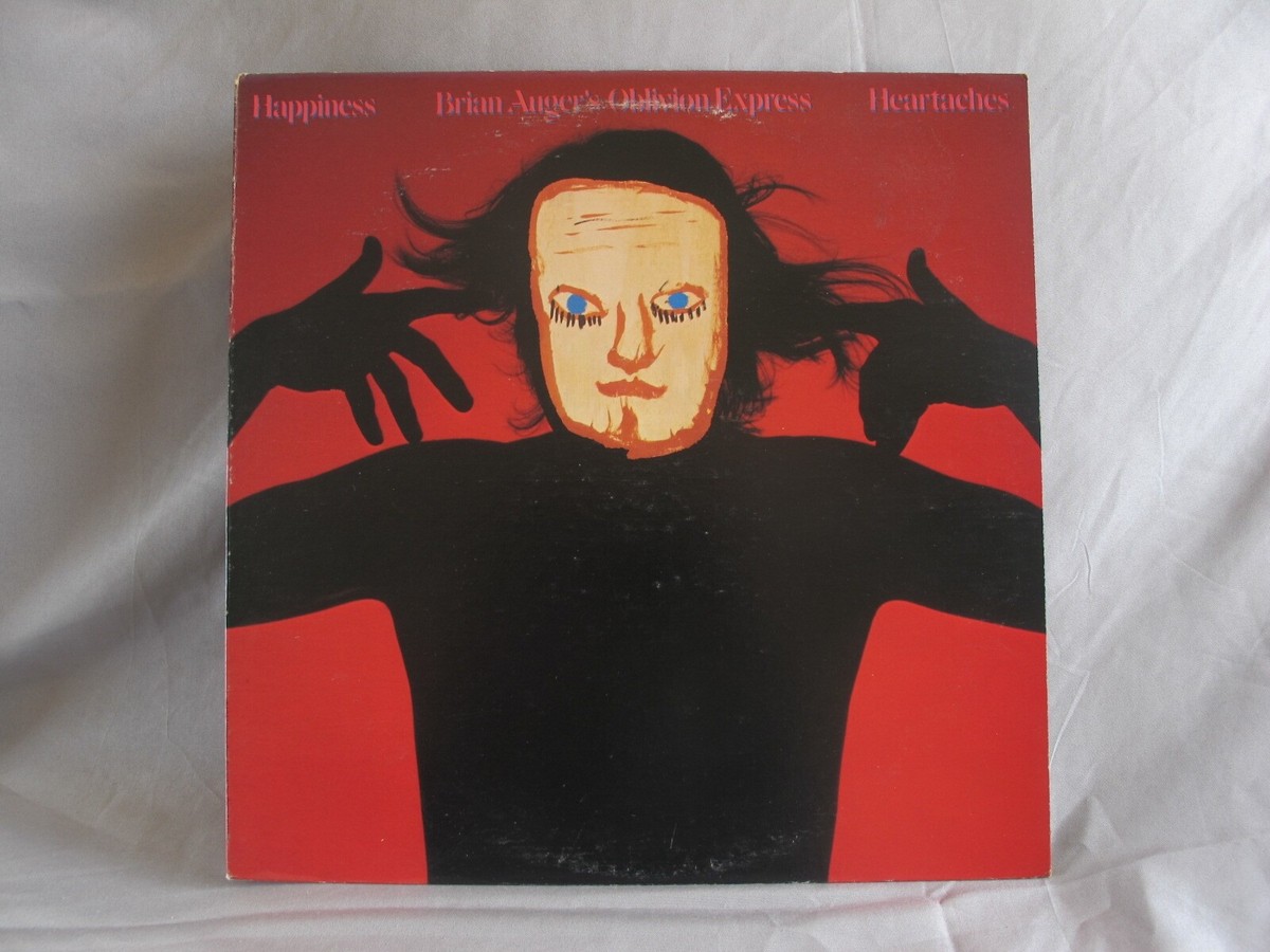 Brian Auger's Oblivion Express Happiness Heartaches 1977 LP Vinyl