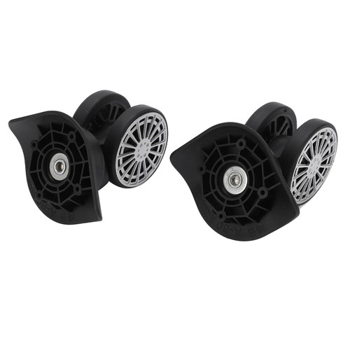 Replacement Luggage Wheel Repair Suitcase Wheels Casters Black 2 pcs - Picture 16 of 18