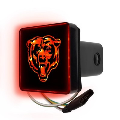 FANMATS NFL - Chicago Bears Light Up Hitch Cover | Black | Fits All 2 in. Class 