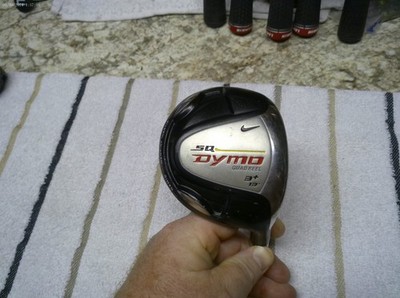 Tour Issue Nike Dymo 13 Degree 3+ Wood Head 221 Grams .335 Hosel ''FTO'' Serial