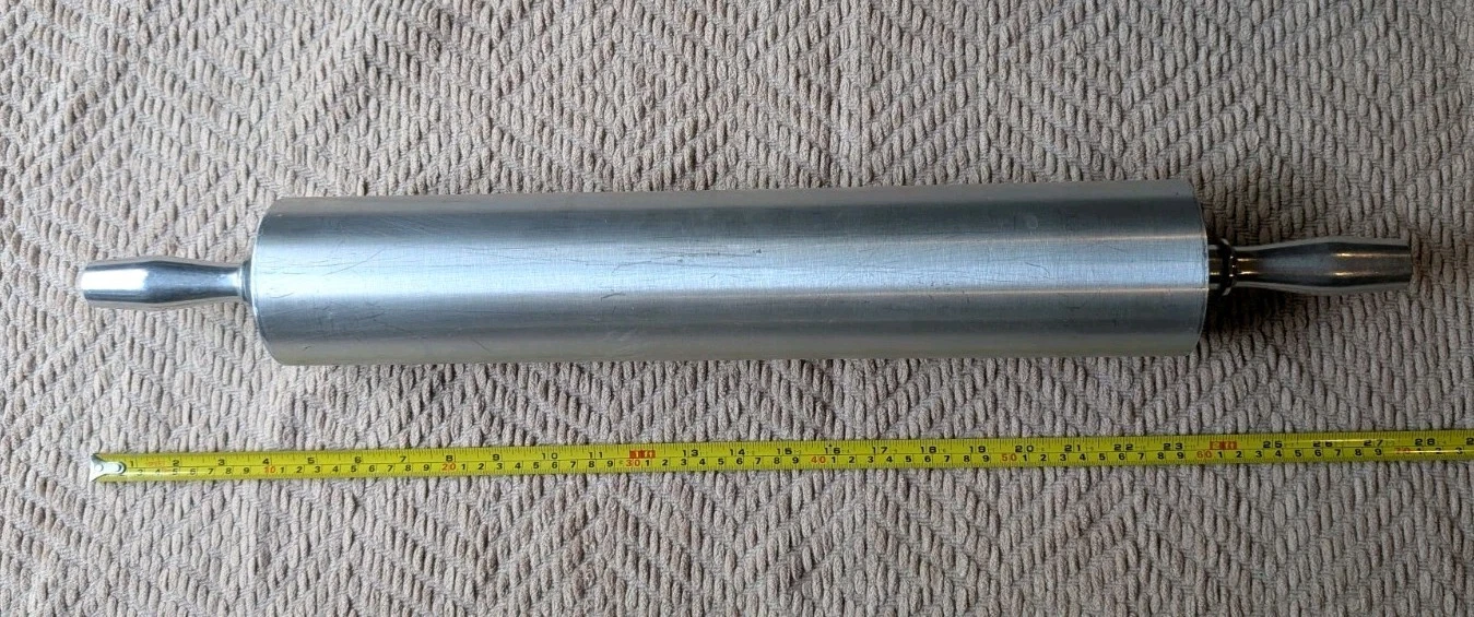 Browne 26" Overall / 18" Rolling Aluminum Rolling Pin