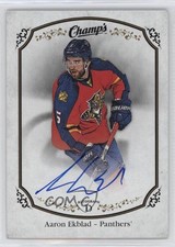 2015-16 Upper Deck Champ's Short Prints Auto Aaron Ekblad #181 Auto g2u