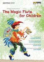 Music Dvd - Wolfgang Amadeus Mozart - The Magic Flute For Children - Arthaus Mu