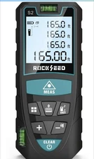 Laser Measure, Mileseey by RockSeed 165 Feet Digital Laser Distance Meter